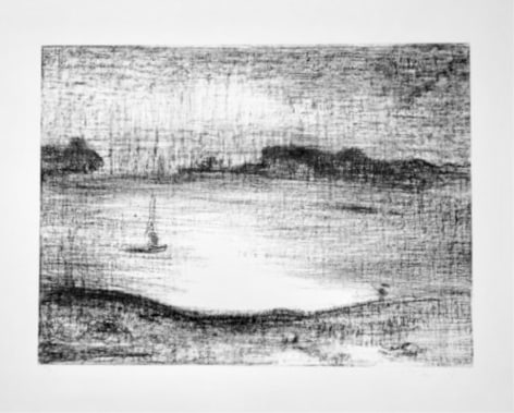 Lloyd Rees Summer Morning, Tasmania, 1988 Lithograph Printed by Fred Genis