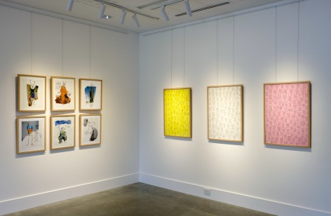 Michael Stiegler On Bowery exhibition Installation View 2019 Lone Goat Gallery