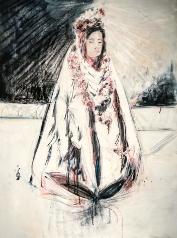 Alex Carletti Queen, 2017 Acrylic on board