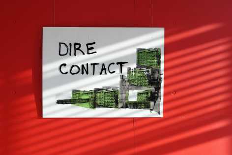 Jacob Boylan Dire Contact exhibition Installation View at Lone Goat Gallery 2020