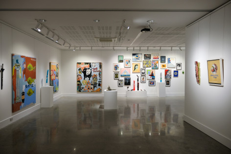 Mart Baptist & Lee Ralph Inhabit Installation View Lone Goat Gallery