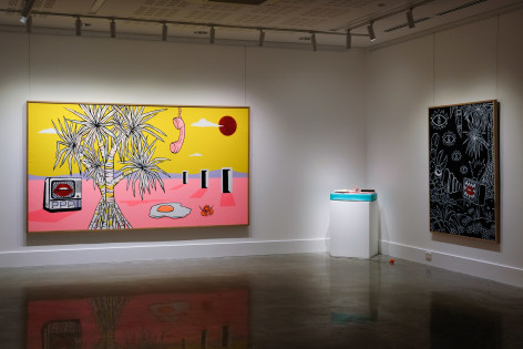 Lee McConnell Hypnagogic Tableau Installation View 2019