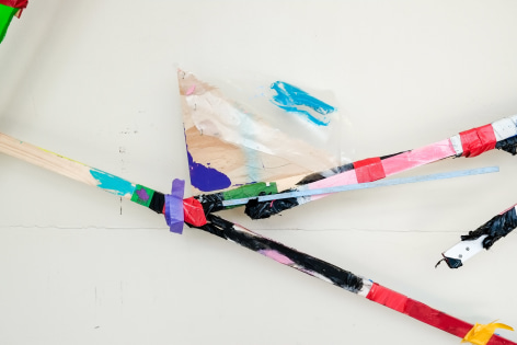 Maggie Schreiber Stelcur Pool (detail) 2018  mixed media