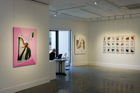 Michael Stiegler On Bowery exhibition Installation View 2019 Lone Goat Gallery