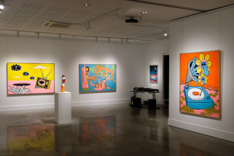 Lee McConnell Hypnagogic Tableau Installation View 2019