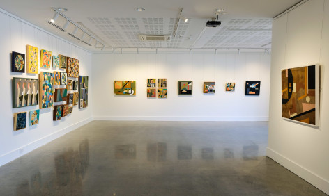 Greg Hodgson Everything in Its Right Place Installation View ​2019 Lone Goat Gallery