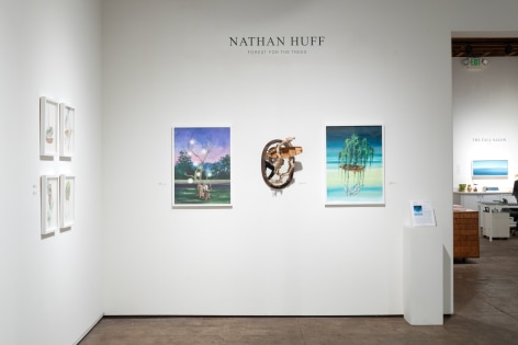 NATHAN HUFF: Forest for the Trees, 2023 installation shot