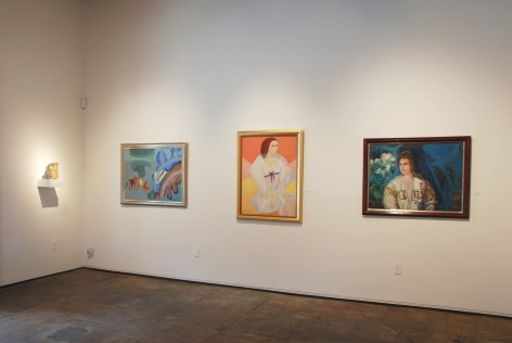 ANYA FISHER: The Freedom to Paint, 2014 installation shot