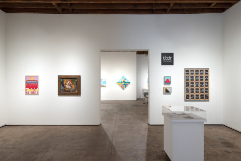 install shot for tl;dr: TEXT/ART exhibition