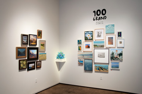100 GRAND, 2018 installation shot