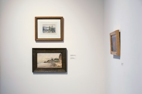 Installation photograph of California on my Mind, Henry Chapman Ford, John Sykes, Colin Campbell Cooper
