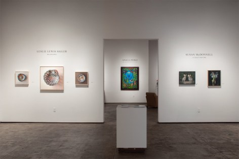 Installation photograph of LESLIE LEWIS SIGLER: Belonging and SUSAN McDONNELL: A Quiet Nature
