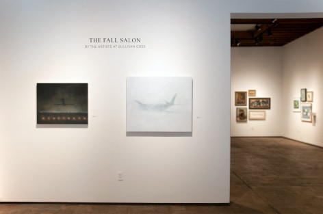 THE FALL SALON 2019 Installation shot with work by Natalie Arnoldi