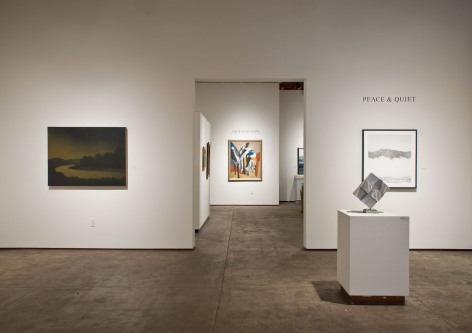 Peace and Quiet Exhibition - Installation Shot