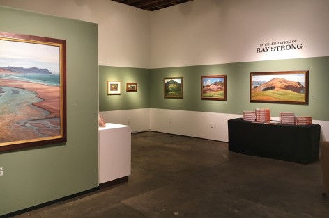 In Celebration of Ray Strong installation photograph