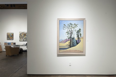 Installation photograph of The Summer Salon II, 2022 with HANK PITCHER with WOSENE WORKE KOSROF in the background