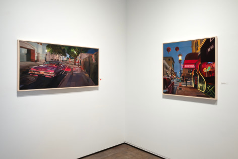 PATRICIA CHIDLAW: Nighthawks 2024 Installation photos