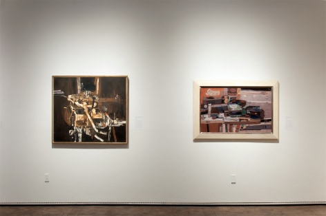 Installation photograph of THE ANCHORS: Masterworks from the Estates at Sullivan Goss, Edgar Ewing, Richard Haines