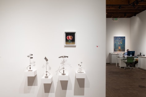 Installation photograph of IRRESISTIBLE: Flowers & Their Admirers, Ken Bortolazzo & Hank Pitcher