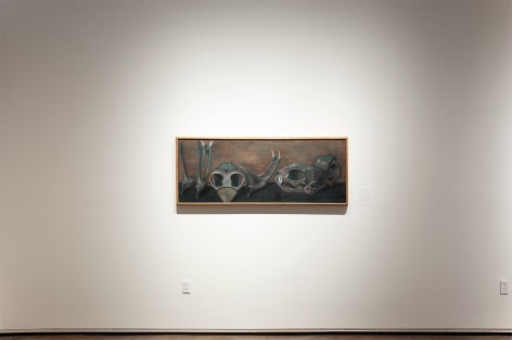 Installation photograph of THE ANCHORS: Masterworks from the Estates at Sullivan Goss, Howard Warshaw