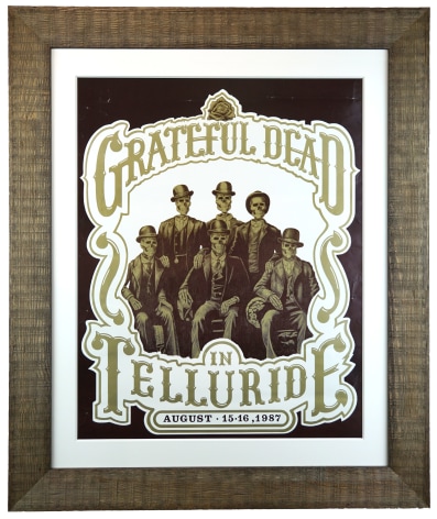 Grateful Dead Telluride Poster 1987.