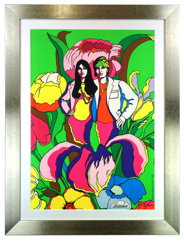 Ron Chereskin poster Flower Children Hippie Fashion Blacklight poster 1969