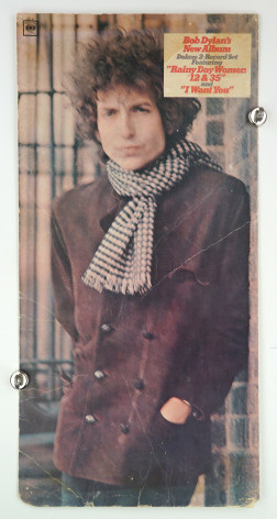 1966 Promotional poster for Blonde on Blonde by Bob Dylan