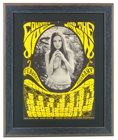 Country Joe &amp; The Fish Calendar Poster - February 1967 by Tom Weller