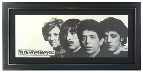 Velvet Underground poster 1970 Max's Kansas City NY poster