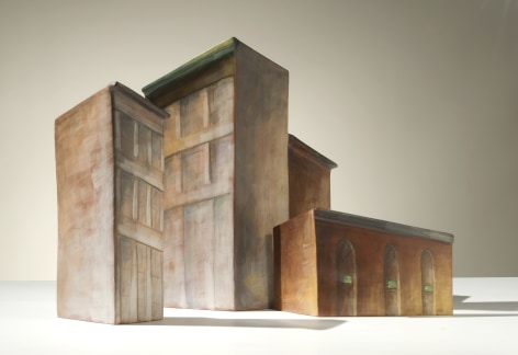 Lidya Buzio. XVII, 2002, painted earthenware, height 13 in.