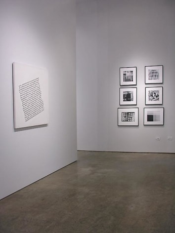 Luis Tomasello, Geraldo de Barros, Sicardi Gallery installation view, 2010