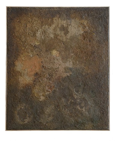 Elsa Gramcko, R-49, 1960. Mixed media on canvas, 43 1/4 x 35 3/4 x 4 3/8 in.