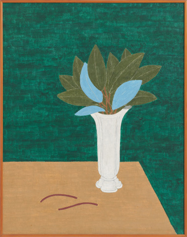 Eleonore Koch, Untitled, 1982. Tempera on canvas, 31 ⅞ x 25 ⅝ in. (81 x 65 cm.)