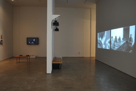 Dias &amp;amp; Riedweg, installation view at Sicardi Gallery, 2010.
