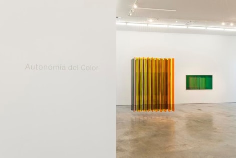 Carlos Cruz-Diez, Autonom&iacute;a del Color, 2017
