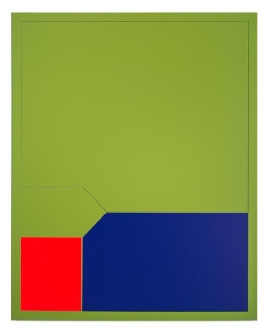Antonio Liz&aacute;rraga, Orvalho, 2007. German pigments on canvas, 39 3/8 x 31 1/2 in.