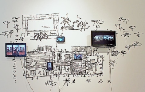 Dias &amp;amp; Riedweg, A Casa / The House, Sicardi Gallery installation view, 2011
