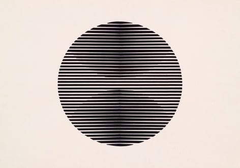 Manuel Espinosa, Untitled [Serie Op. Montado], 1968. Ink on paper, 13 7/8 x 19 3/4 in. (35.2 x 50.2 cm.)