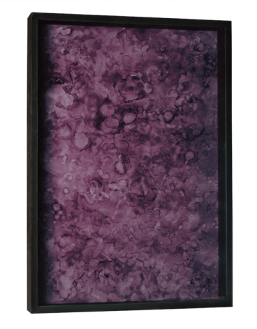 Le&oacute;n Ferrari, Sombras, 2000. Paint on acrylic, 39 3/8 x 27 9/16 x 3 15/16 in. / 100 x 70 x 10 cm.