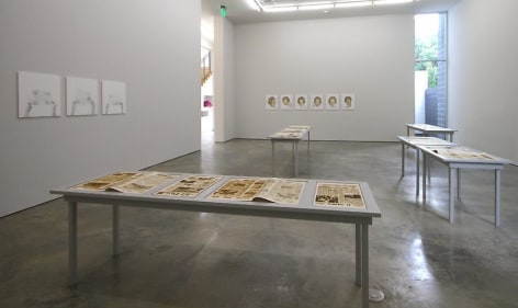 Oscar Muñoz, Solo exhibition at Sicardi | Ayers | Bacino, 2012.