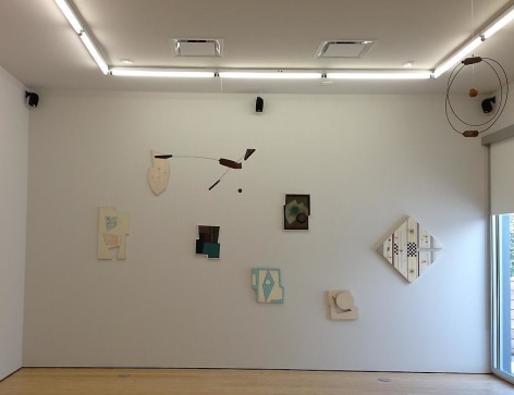 Carmelo Arden Quin, Paintings, Collages, Mobiles, 1930s to 1970s, Installation view, 2013.