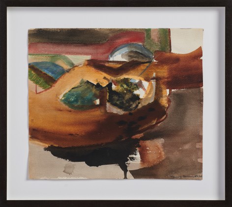 Fanny San&iacute;n, Watercolor No 6, 1965. Watercolor on paper. 11 x 12 ⅝ inches