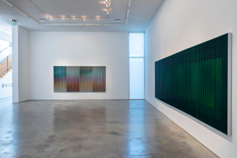 Installation view of&nbsp;Carlos Cruz-Diez: A Legacy in Color, 2023, Sicardi | Ayers | Bacino. Photo by Anthony Rathbun.
