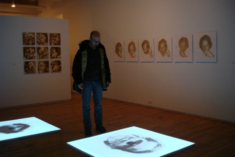 Solo exhibition&nbsp;Imprints for a Fleeting Memorial&nbsp;for Oscar Mu&ntilde;oz, Prefix Institute of Contemporary Art,&nbsp;Toronto, Canada, 2008.