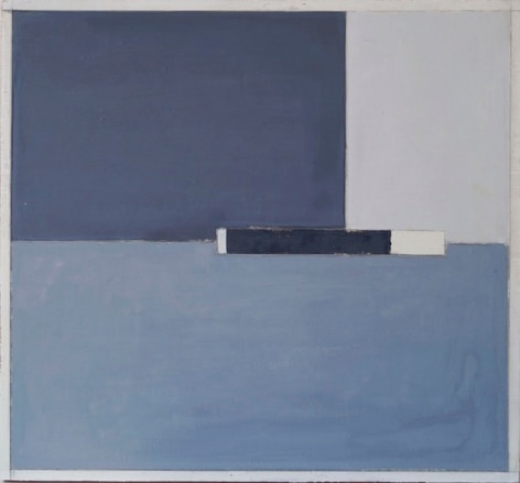 Melanie Smith, Diagram 65, 2016. Oil and encaustic on wood, 11 3/16 x 12 5/8 in.