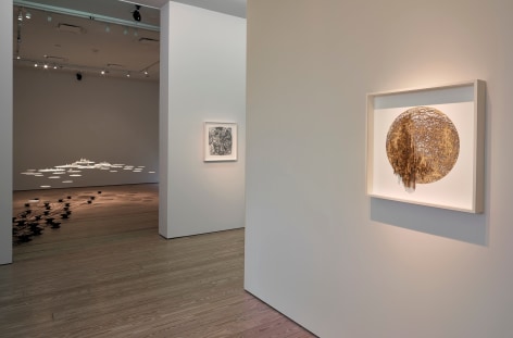 Installation view of Gustavo Diaz&#039;s 2020&nbsp;exhibition&nbsp;Incompleteness: The Poetics of the Intangible&nbsp;at Sicardi | Ayers | Bacino.