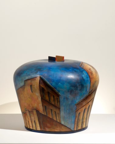 Lidya Buzio. III, 2009, painted earthenware, 11 x 7 &frac12; x 3 in.