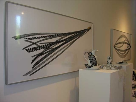 Regina Silveira, Installation view, 2005.
