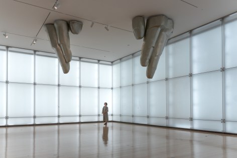 Installation view at Aichi Triennale, Toyota Municipal Museum of Art, Toyota, Aichi, Japan, Reynier Leyva Novo, Revolution is an Abstraction, 2019.&nbsp;