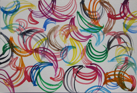 Graciela Hasper, Sin Titulo, [Untitled], 2019. Watercolor on paper, 6 x 9 in. (15.3 x 22.9 cm.)
